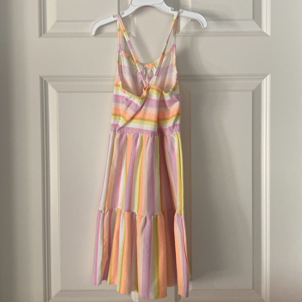 Crisscross striped popsicle dress - Picture 2 of 5